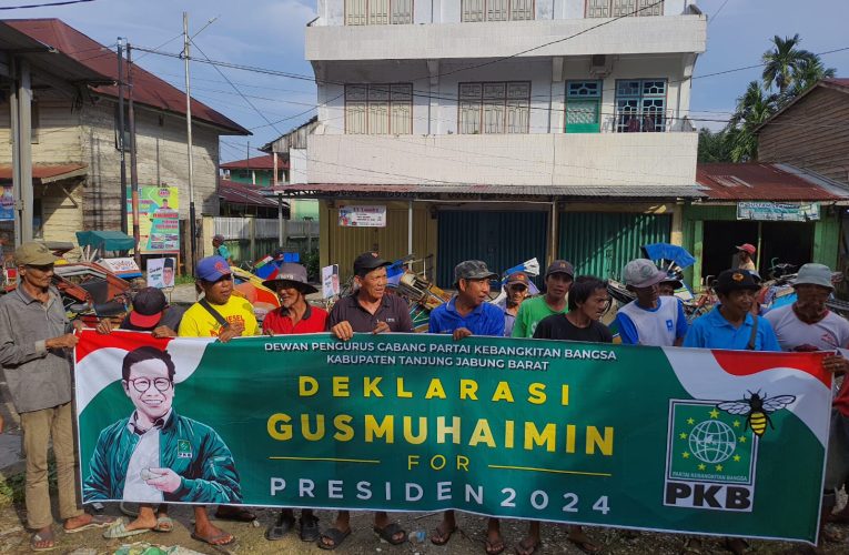 DPC PKB Tanjab Barat Gelar Deklarasi Dukung Gus Imin Capres 2024