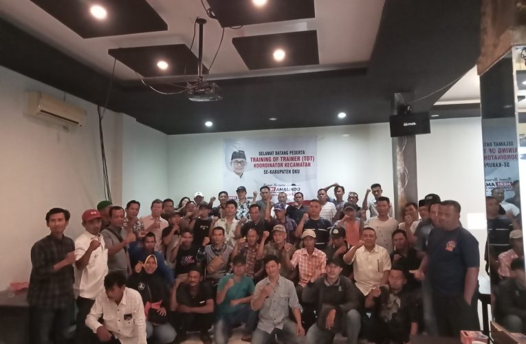 Wujudkan Sumsel Sejahtera Korcam Heri Amalindo Kabupaten OKU Gelar Kegitan Training of Trainer