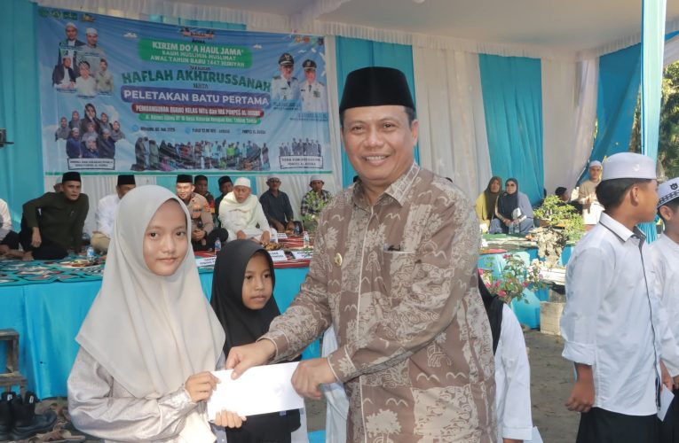 Wabup Katamso: Ponpes Pilar Pembinaan Akhlak, Ruang Kelas Baru Segera Dibangun